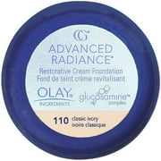 Cover Girl: 110 Classic Ivory Advanced Radiance Restorative Cream Foundation, 28 ml