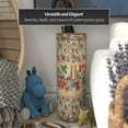thumbnail image 2 of Red Lantern 24" Rose Medallion Porcelain Umbrella Stand, 2 of 10