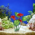 thumbnail image 6 of Unique Bargains 1pcs Fish Tank Aquarium Decorations Plants 10.24" Plastic Plants for Aquarium Decor, Red, 6 of 7