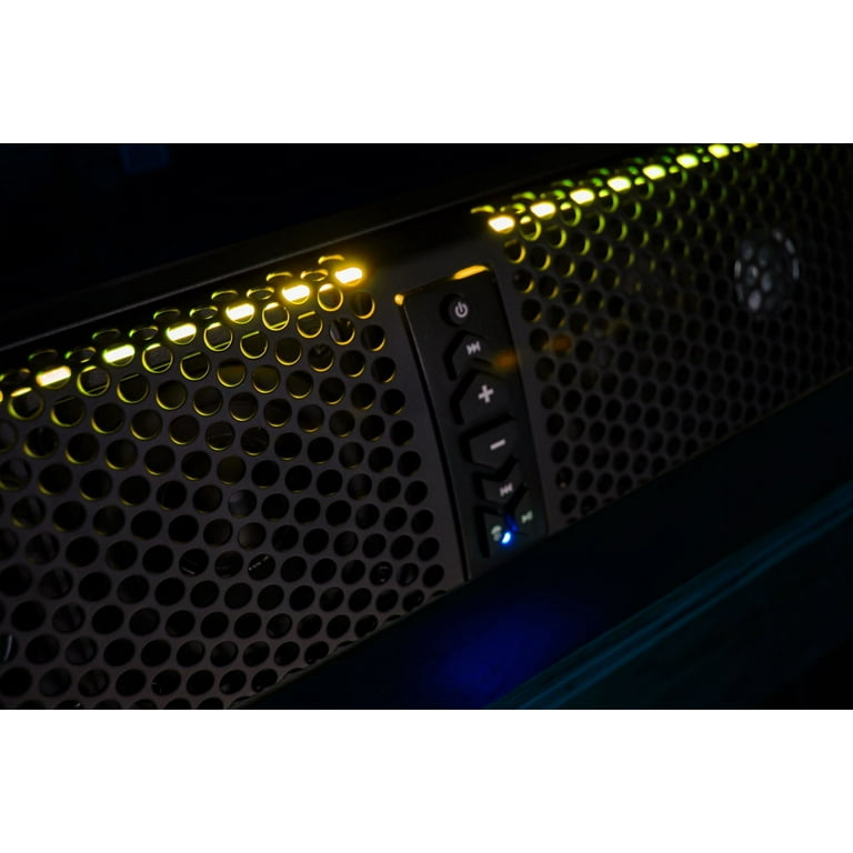 Hifonics Thor 10-Speaker Sound Bar w/Amp | Waterproof Bluetooth