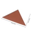 thumbnail image 2 of GOOHOCHY 12Ud Marcadores De Página Triangulares En Cuero PU Color Surtido Para Oficina Y Lectura Elegante Y Duradero, 2 of 6