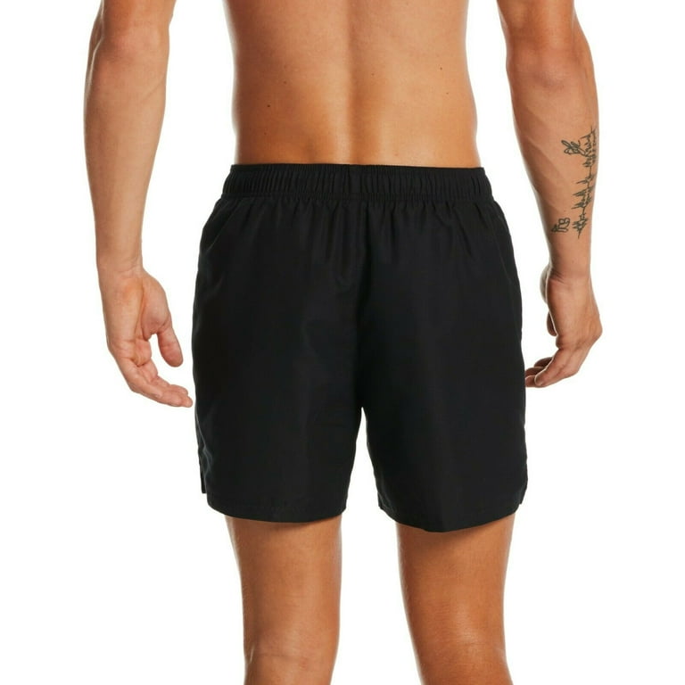 jas Fascineren lezing Nike Swimming Plus 5 Inch Volley Men's Black/White Shorts Size 3XL -  Walmart.com