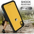 thumbnail image 3 of CellEver for iPhone XR Case with Built-in Screen Protector, Clear Full Body Heavy Duty Protection Shockproof Rugged Transparent Cover (Yellow), 3 of 7