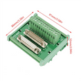 thumbnail image 1 of 5X Module de Montage Interface Rail DIN DB25 Connecteur Mâle/femelle Planche de Déformation, 1 of 7