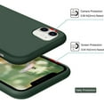 thumbnail image 5 of Entronix Funda de Silicona para iPhone 11, Suave Al Tacto, Antiarañazos y Antigolpes, Color Verde, 5 of 5