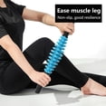 thumbnail image 3 of Mightlink Yoga Stick Washable Anti-slip Handle Deep Relaxation Adjustable Gear 12 Wheels Gym Exercise Massage Roller for Home, 3 of 7