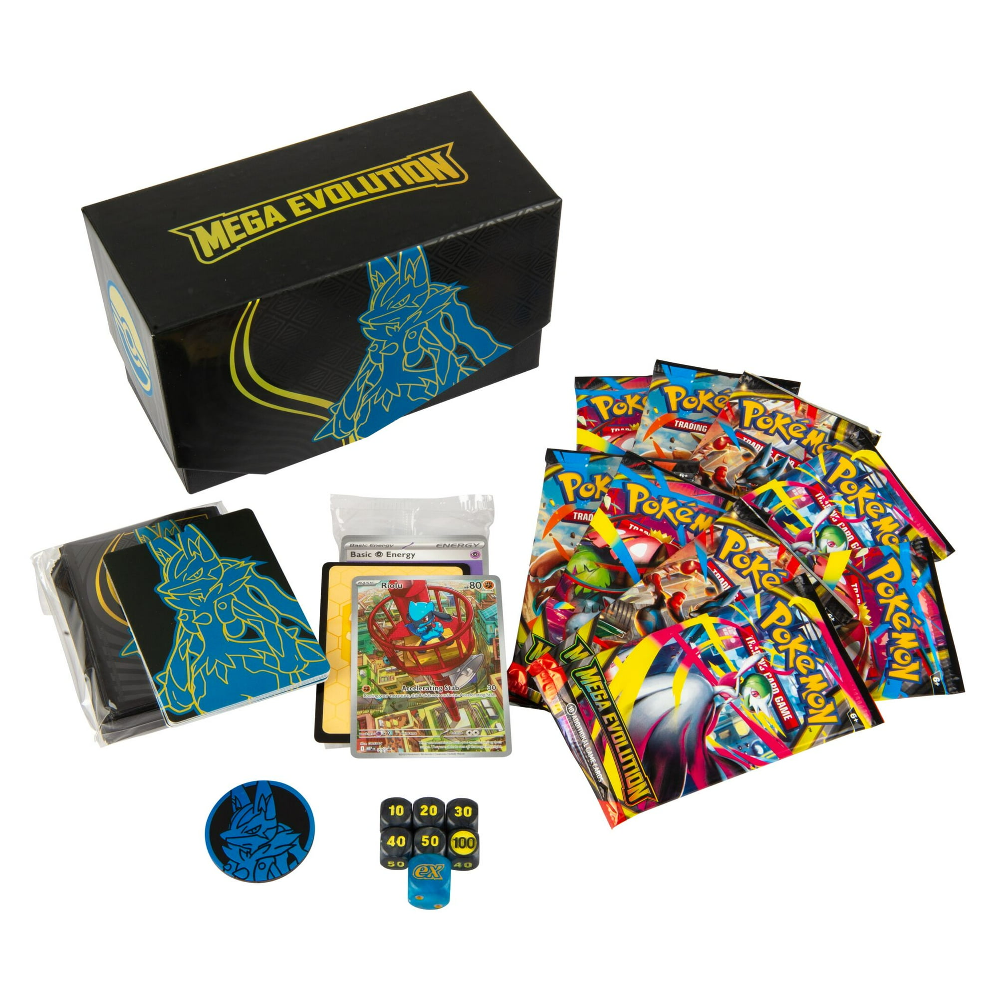 Pokemon TCG: Mega Evolution Elite Trainer Box - Lucario EX