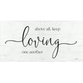 thumbnail image 2 of Boyer, Susie 24x14 Gold Ornate Wood Framed with Double Matting Museum Art Print Titled - Keep Loving One Another, 2 of 4