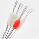 thumbnail image 2 of Greeniant Square 7 + 1 Gel de sílice Space Beans Conector de concentricidad de alta hermeticidad Fish Bobber Stopper Accesorios de pesca Pescar blanco y rojo L Greeniant DJ0991-04, 2 of 6