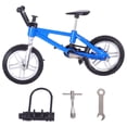 thumbnail image 1 of 1 juego Mini bicicleta de montaña aleación dedo bicicleta juguete niños regalo de cumpleaños, 1 of 8