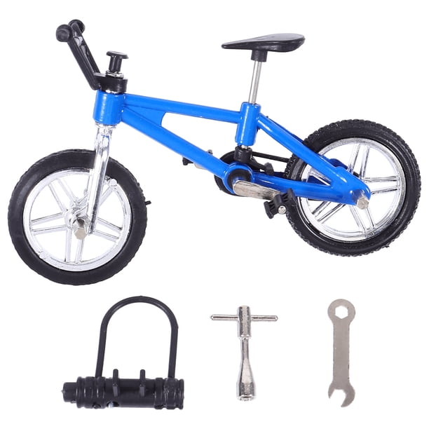 1 juego Mini bicicleta de montaña aleación dedo bicicleta juguete niños regalo de cumpleaños