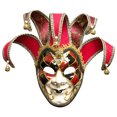thumbnail image 5 of Máscara de mascarada para fiesta, máscara vintage de Venecia, decoración de pared, 5 of 5