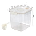 thumbnail image 2 of Buyitt Grain Storage Container with Scoop, Airtight Food Storage Containers for Kitchen Pantry Organizers & Storage, 2 of 7