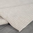 thumbnail image 5 of Beverly Rug Easy Jute Outdoor Indoor Non Shedding Easy-Cleaning Rug Off-White 2x7, 5 of 10