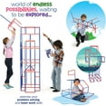 thumbnail image 7 of TOWER TUBES Building Toys 510 Piece, Stem Fort Building Kit for Kids 7+ Sturdy Construction Fort Builder, Indoor and Outdoor Building Toy, 7 of 7