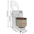thumbnail image 5 of 60L Dough Mixer Double Acting Double Speed Spiral Flour Mixer 220V 3PH, 5 of 7
