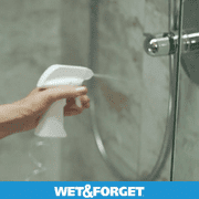 Wet & Forget Weekly Shower Cleaner - Hard Surface Spray, Disinfecting - 64 Fl Oz — Household & Commercial Use, Effective Formula