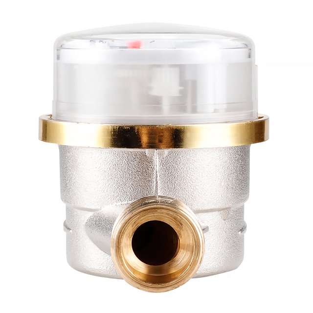 Moyic Medidor de agua Rotor frío Medidor de agua Medición a prueba de herrumbre para jardín doméstico Accesorios de baño Moyic HA002818-00