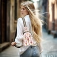 thumbnail image 5 of FORMRS Womens Crossbody Sling Bag Travel Daypack Shoulder Chest Backpack, Pink Ice Cream Pattern, 5 of 7