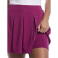 thumbnail image 4 of Ben Hogan Women's Performance 16-Inch Box Pleat Solid Golf Skort, Sizes XS-XXXL, 4 of 4