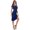 Royal_Blue, variant on iiniim Women Floral Lace Patchwork Side Slit Ruffled Hem Dance Skirt Latin Salsa Ballroom Dance Dress
