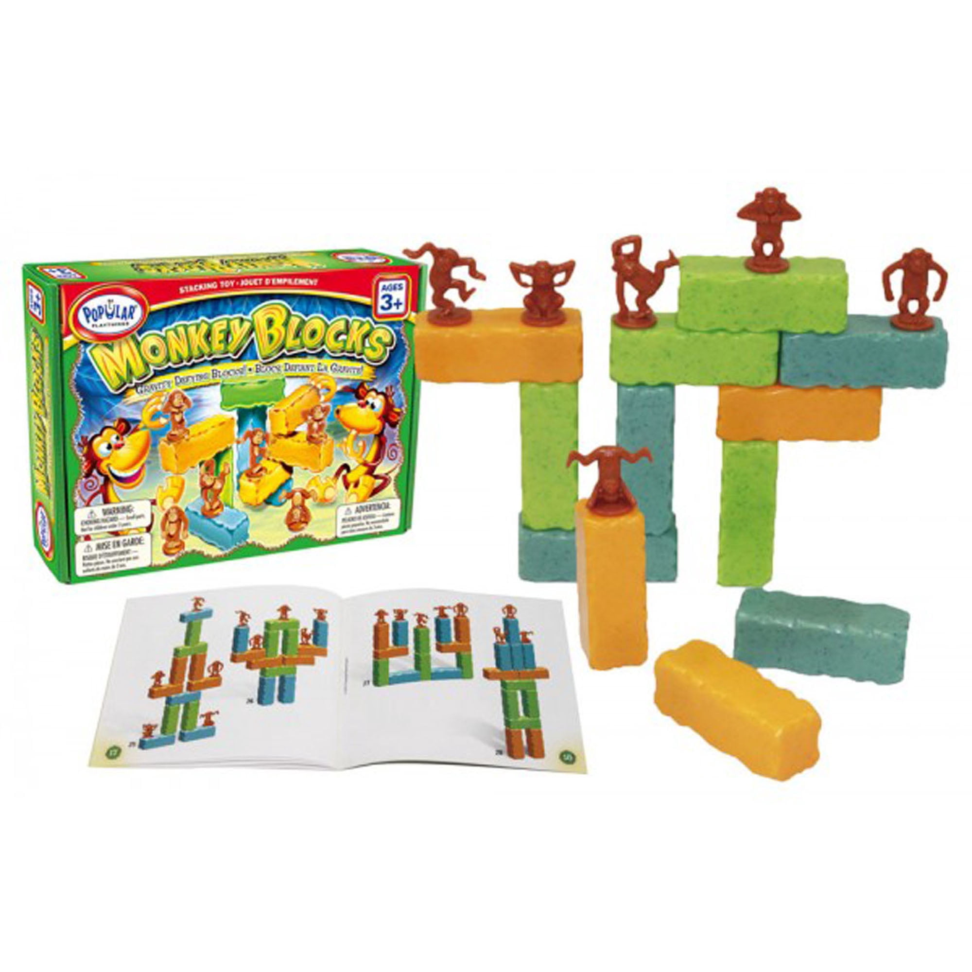 Speed Monkey Roly Poly Stacker Holzspielzeug - Stapelbare Ringe In Bunten Farben, FSC-zertifiziert & Ungiftig - Lernspielzeug Für Babys Ab 6 Monaten