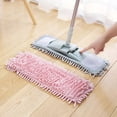 thumbnail image 5 of ACDANC 2026 New Mops with Wheels Wall Mop Cleaning Flat Head Mop Cotton Mop Vac Mop Pads Floor Mops 3 Microfiber Pad Mop Head Replacement Mops for Floor Cleaning Heavy Duty, 5 of 6