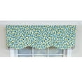 thumbnail image 3 of RLF Home 100% Cotton Marrakesh Provance  Fully lined Windows Rod Pocket Valance 50" x 15"  Green, 3 of 6