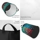 thumbnail image 2 of Fotbe Colorful Rainbow Glitter Cesto de Ropa con Asas, Cesto Impermeable de Gran Capacidad, Bolsa de Lavado para Dormitorio, Cesto de Ropa con Ruedas y Asas-Medium, 2 of 6