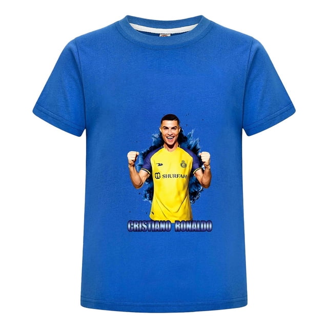 Playera CR7 para Niño Aficionado al Futbol | Ropa Deportiva con Diseño Ronaldo