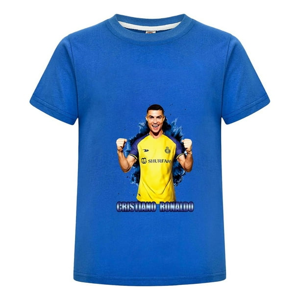 Playera CR7 para Niño Aficionado al Futbol | Ropa Deportiva con Diseño Ronaldo
