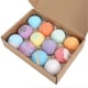 thumbnail image 3 of Exfoliating Bath Salt Balls - 12 Pieces Scented Bubble Bath Balls for Body Cleansing and Relaxation, 3 of 4