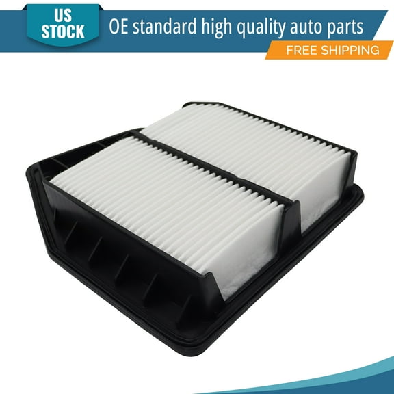 YXPCARS 1 x Front Engine Air Filter for 2008 - 2012 Honda Accord 2012 - 2015 Honda Crosstour, New Air Filter Replacement (CA10467)