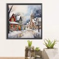 thumbnail image 3 of Pintura de diamante 5D DIY, taladro redondo completo, Kit de calle de invierno nevado, decoración del hogar FLhrweasw Nuevo, 3 of 9