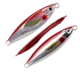 thumbnail image 2 of Señuelos De Pesca Cebo artificial Brillo UV Swimbait con ala Accesorios para agua salada (Estilo A 60G) Tmvgtek Para Estrenar, 2 of 8