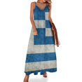 thumbnail image 1 of Nueva bandera de Grecia - Vestido retro vintage sin mangas Vestido de verano Vestido de verano para mujer, 1 of 7