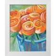 thumbnail image 1 of Seay, Anne 15x18 White Modern Wood Framed Museum Art Print Titled - Orange Roses, 1 of 4