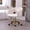 Beige, variant on MOONMISS Modern Velvet Office Chair with Gold Base,Adjustable Swivel Desk Chair with Wheels,Low Back Rolling Vanity Chair,Olive Green