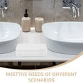 thumbnail image 3 of Raindrops Disposable Guest Towels 200pcs White Paper Napkins Absorbent Paper Hand Towel For Bathroom Wedding Parties Christmas White, 3 of 7