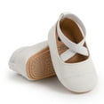 thumbnail image 5 of URMAGIC Infant Girls Dress Shoes Little Girls Wedding Party Mary Jane Soft Sole Princess Shoes for Little Kids, 5 of 10