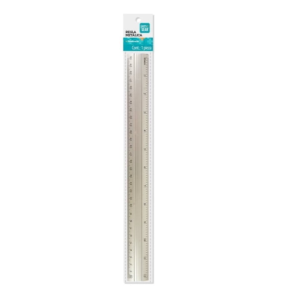 Regla Pen+Gear Metálica 30 cm