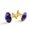 Color 3, variant on Men's Classic Stainless Steel, Little Daisy Book Ladybugs Cufflinks Business Wedding Shirts, Golden