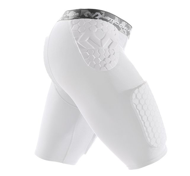 McDavid Rival Integrated Football Girdle with Hardshell Thigh Guard 3X-Large Grey//Bright Yellow