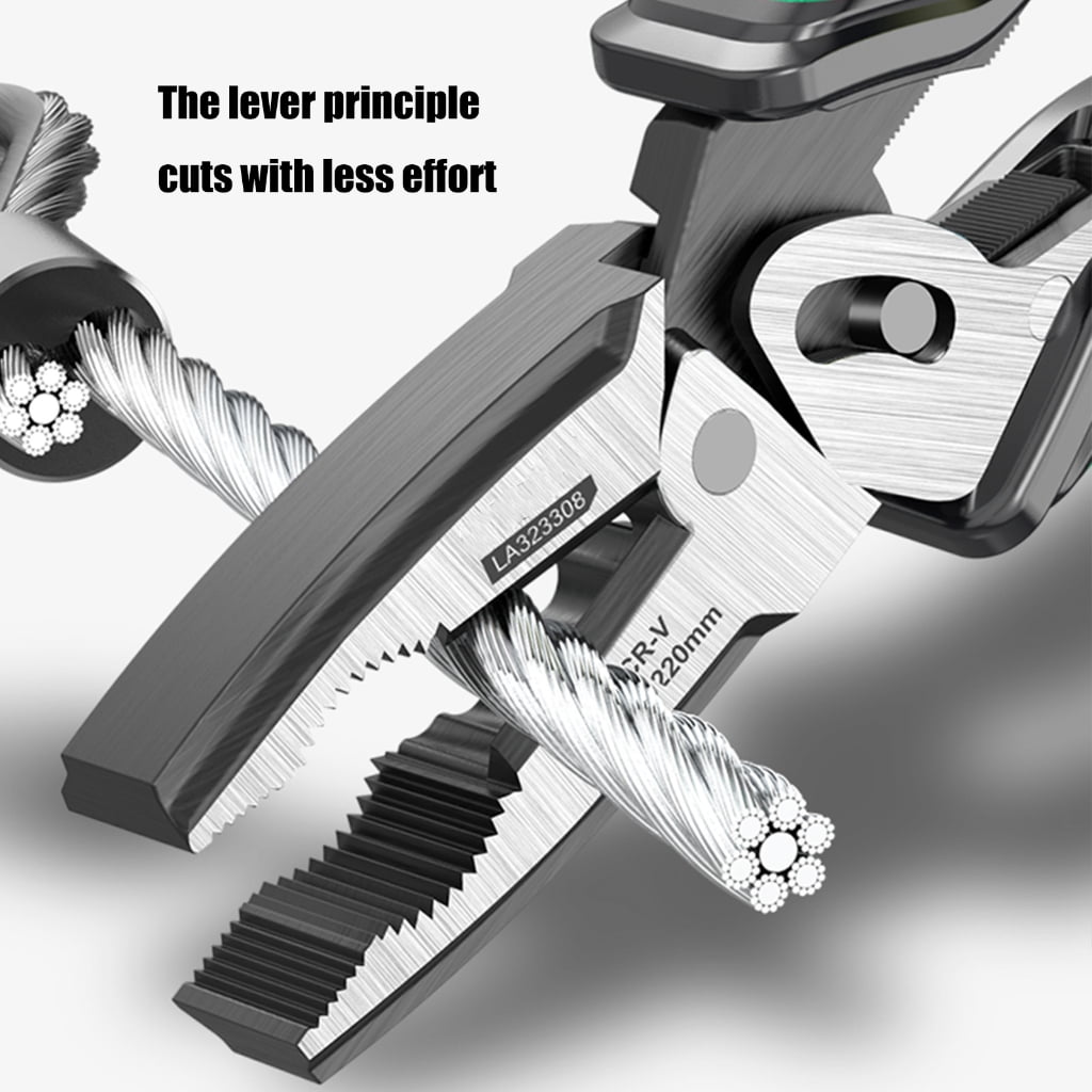 MOMOJIA High Strength Steel Eccentric Wire Screw Cutter Pliers for Reliable Performances