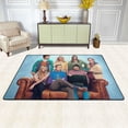 thumbnail image 2 of The Big Bang Theory Rug, Ultra Soft Flannel Area Rug With Non-Slip Backing, Plush Memory Foam Carpet Rug For Bedroom, Living Roo,M Dining Ro,Om Playroom, Absorbent Washable Floor Mat, 2 of 7