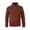 Brown #002, variant on Mohiass Men's Quarter Zip Fleece Cotton Pullover Sweatshirts Mock Neck Casual Long Sleeve Fall Winter Warm Sweatshirt Black 2XL
