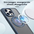 thumbnail image 4 of ELEHOLD for iPhone 15 Plus Case, Compatible with Mag Safe Accessory 360° Ring Stand Thin Fit Shockproof Protection Rugged Case for iPhone 15 Plus,Blue, 4 of 6