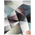 thumbnail image 2 of Safavieh Porcello Collection PRL6939B Modern Abstract Non-Shedding Living Room Bedroom Dining Home Office Area Rug, 5'3" x 7'6", Grey / Multi, 2 of 5