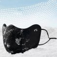 thumbnail image 3 of QSAWXQZ Unisex Reusable Face Mask Ribbed Breathable Lightweight Adjustable Ear Loop Cover Free Size, 3 of 6