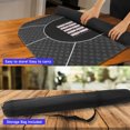 thumbnail image 6 of GSE Games & Sports Expert 70" x 35" Portable Professional Casino Texas Hold'em Poker Tabletop Layout Mat with Carrying Bag, Non-Slip Rubber Texas Hold'em Poker Layout Table Top Cover for Parties, 6 of 7